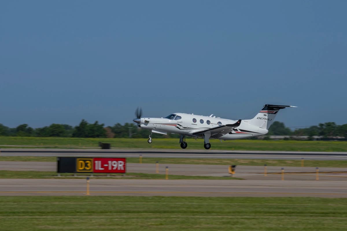 Beechcraft Denali private jet exterior