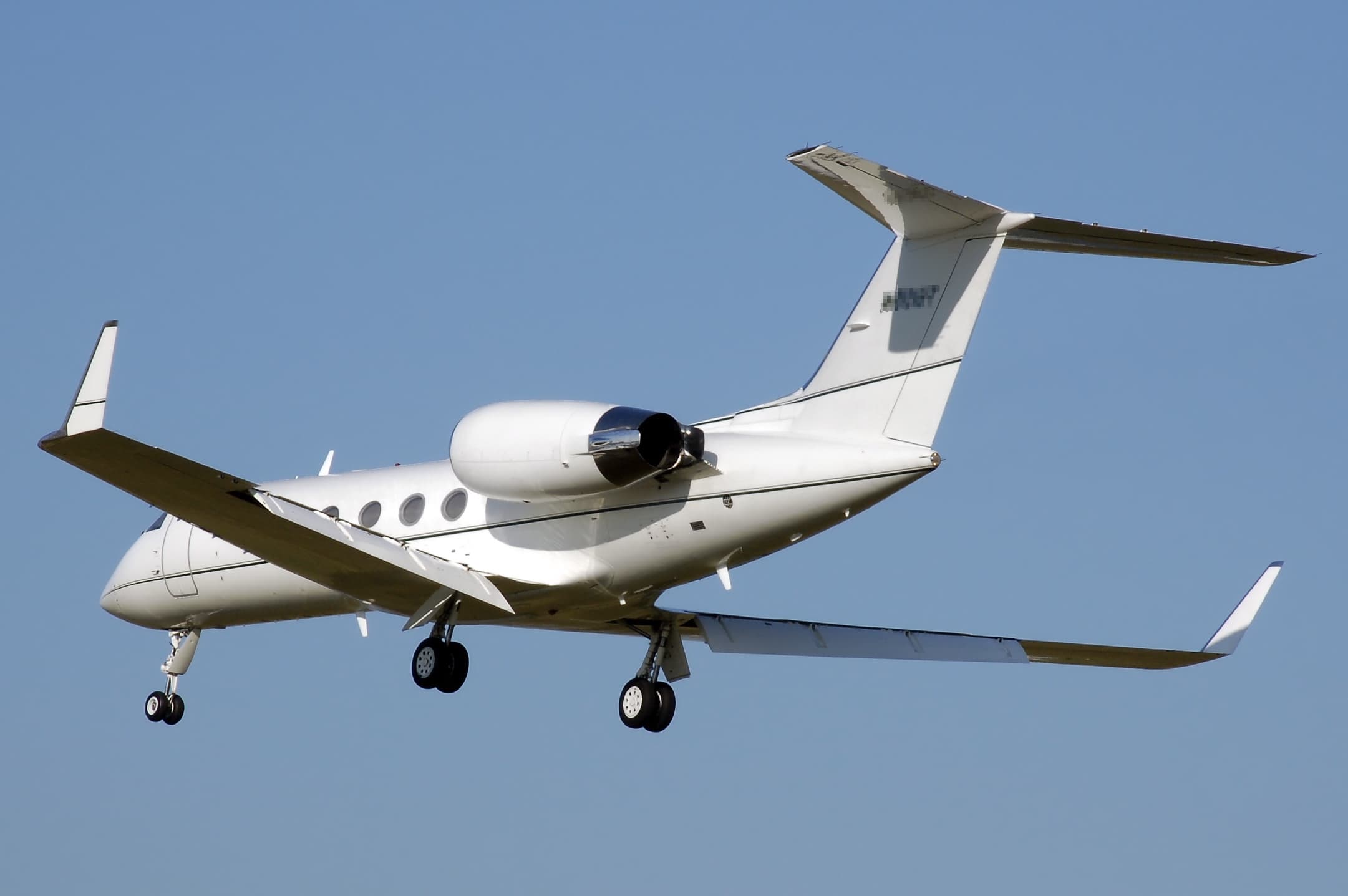 Gulfstream IV SP private jet exterior