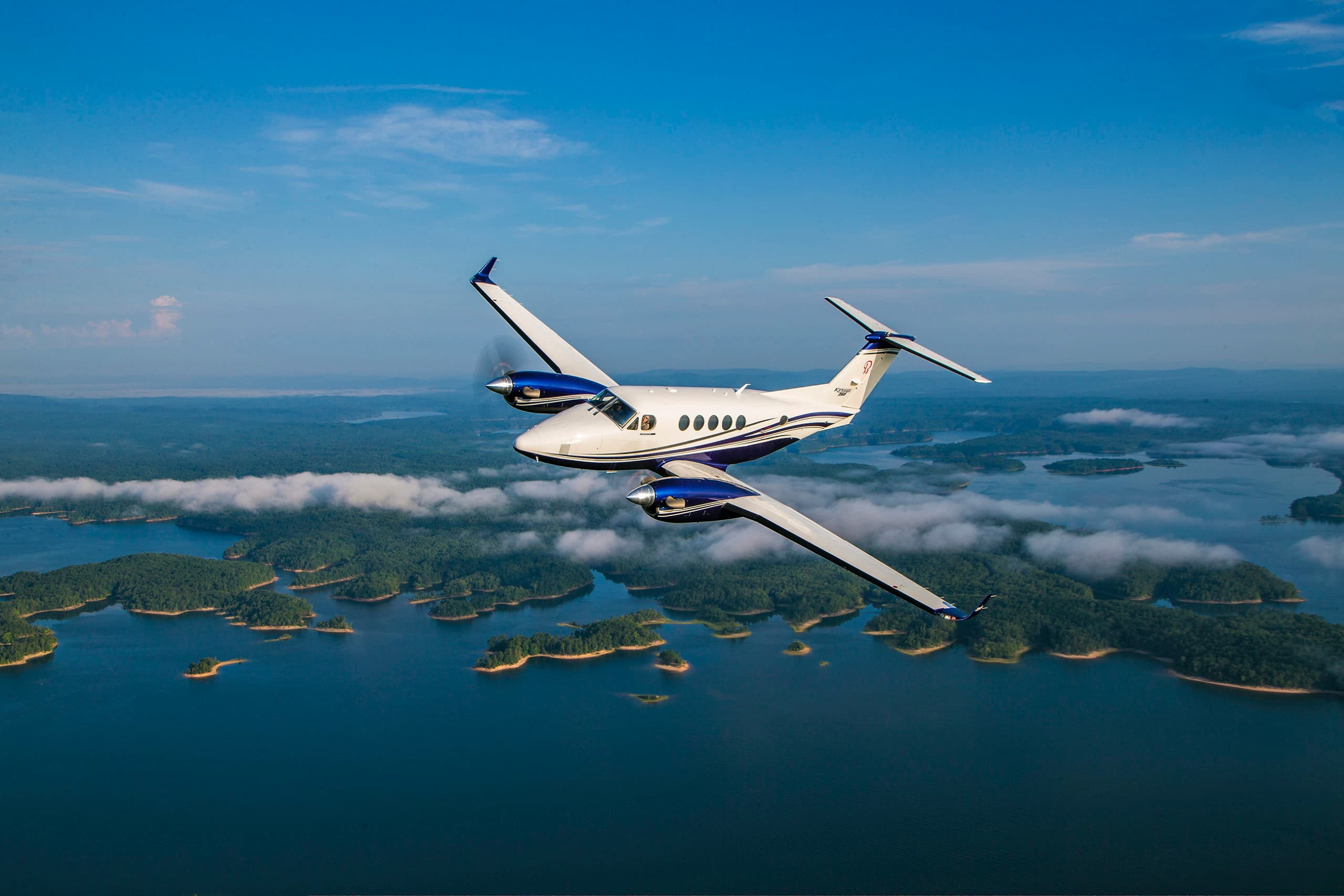 King Air 260 private jet exterior