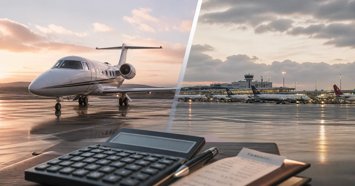 Comparing the Operating Costs of Private Jets and Commercial Aircraft: Understanding the Financial Dynamics article image