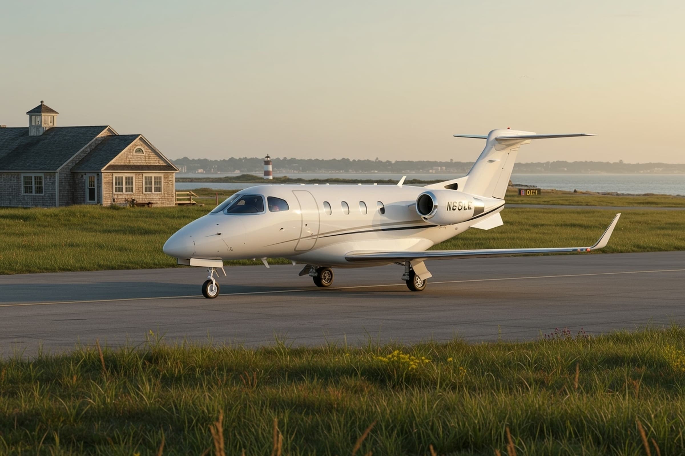 Private jet charter from Nantucket