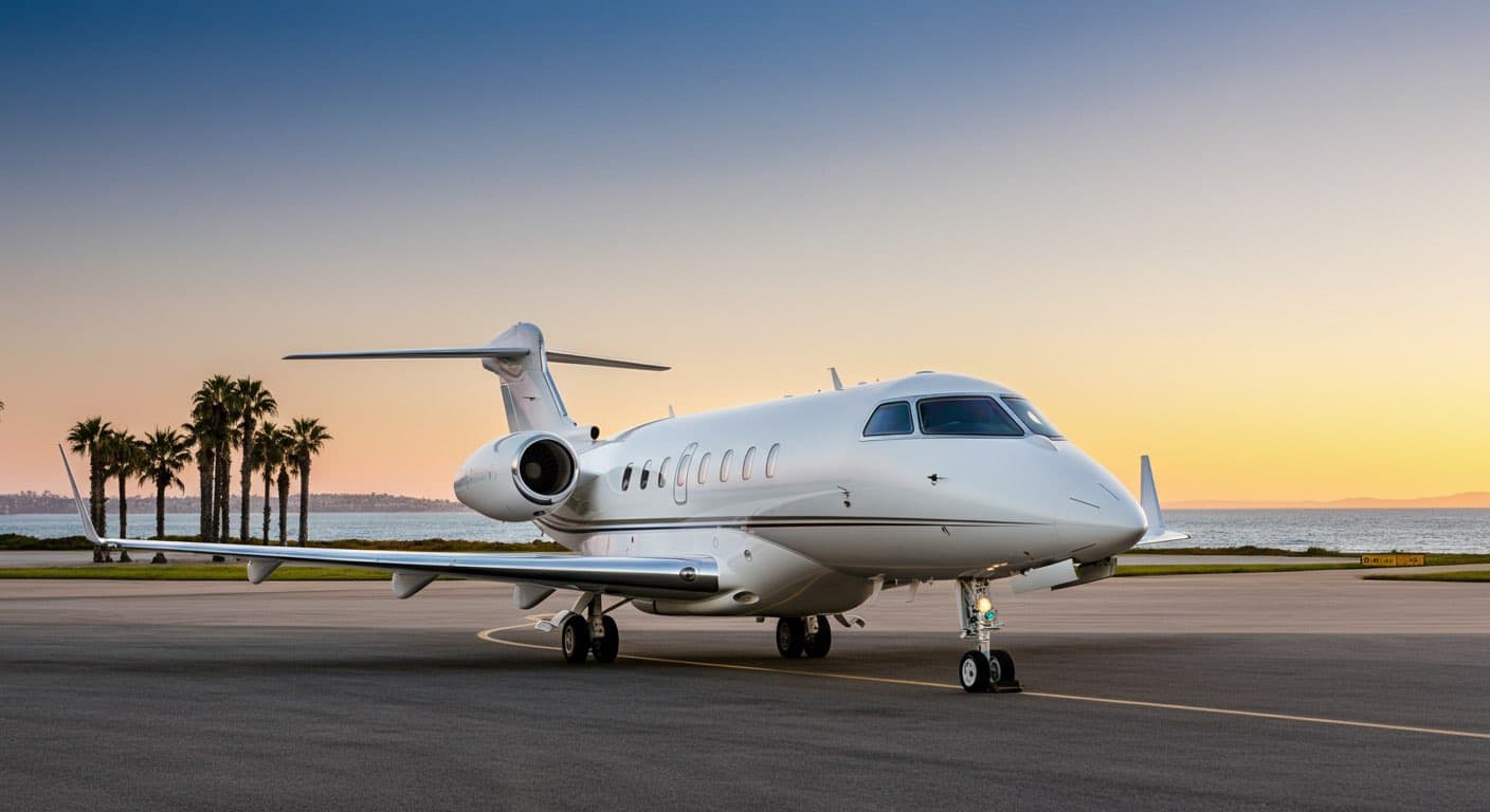 Private jet charter from Palm Beach