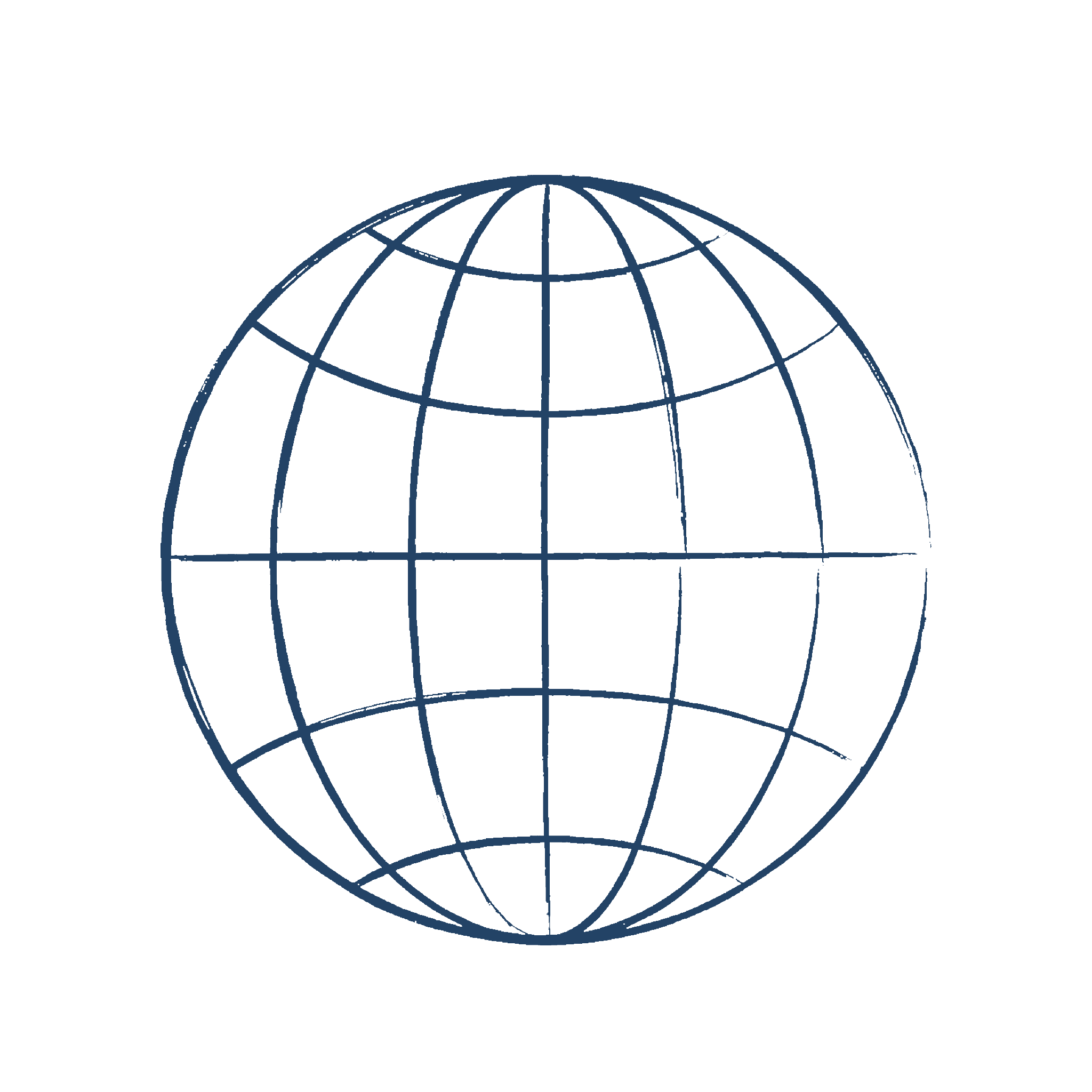Made with Google AI Global access illustration