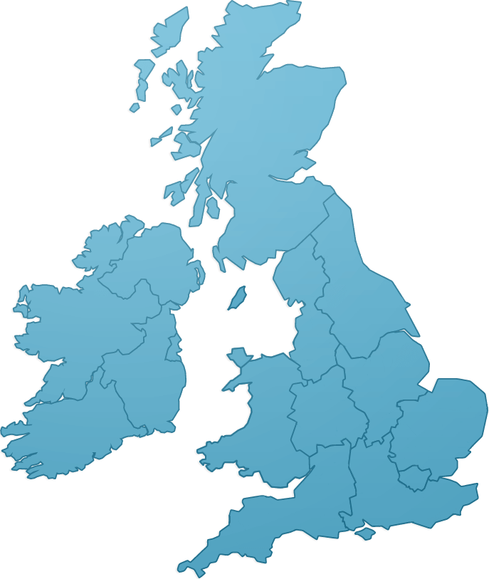 Map Uk Foundation Schools Empty Leg Flights UK and Ireland